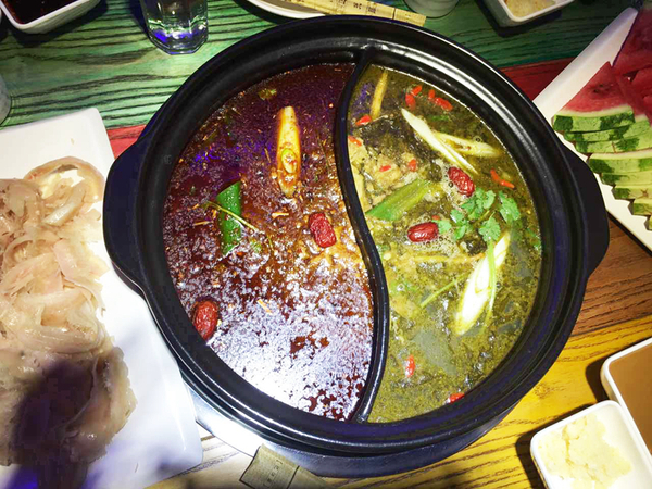 涮毛肚