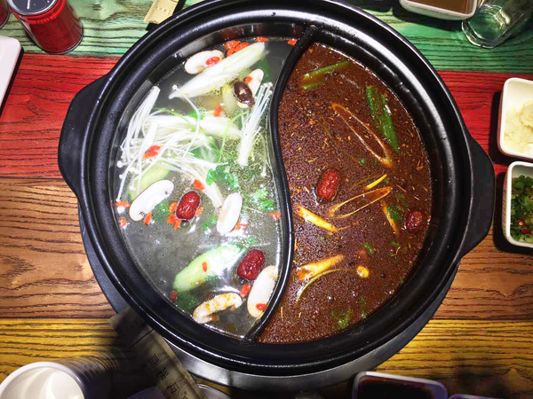 涮毛肚 涮毛肚